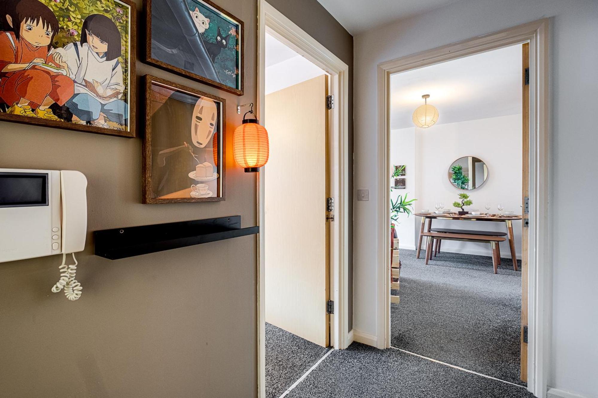 Anime Suite - Central And Free Parking With Netflix Бирмингем Экстерьер фото